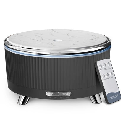 500ML Ultrasonic Essential Oil Diffuser with Remote – 7-Color Night Lights