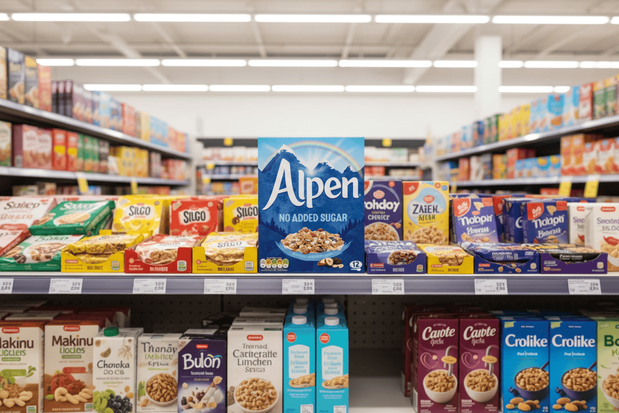 10 x Alpen No Added Sugar 550Gm