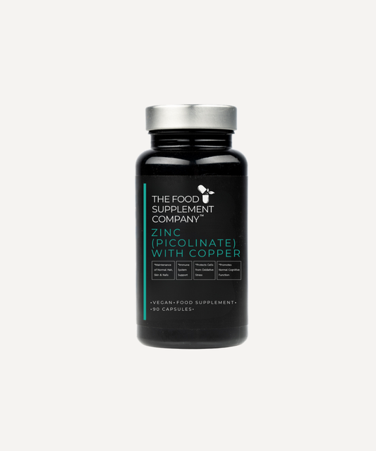 The Food Supplement Company Zinc (Picolinate) with Copper Capsules FUNC