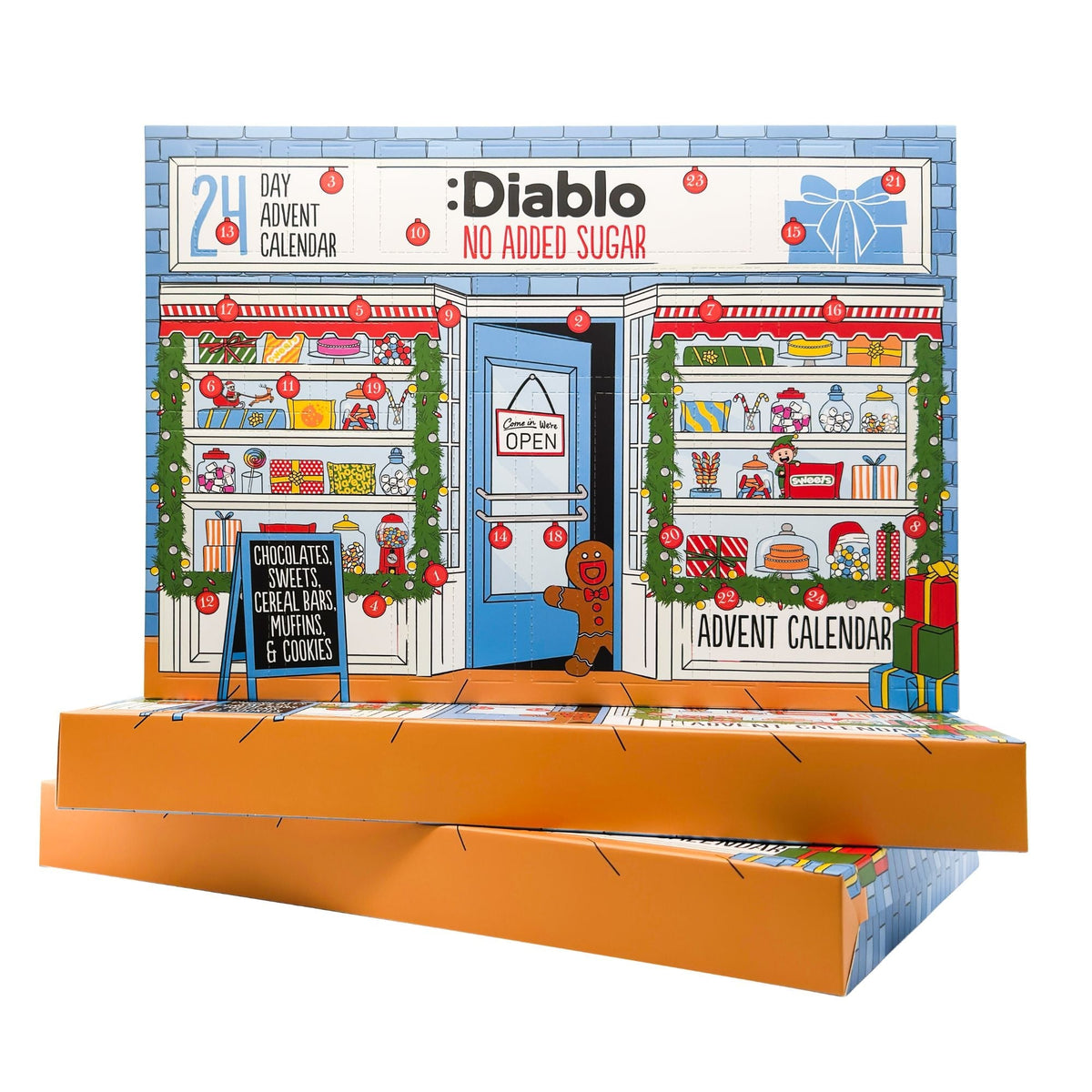 No Added Sugar 24 Day Advent Calendar 2026 Diablo Sugar Free
