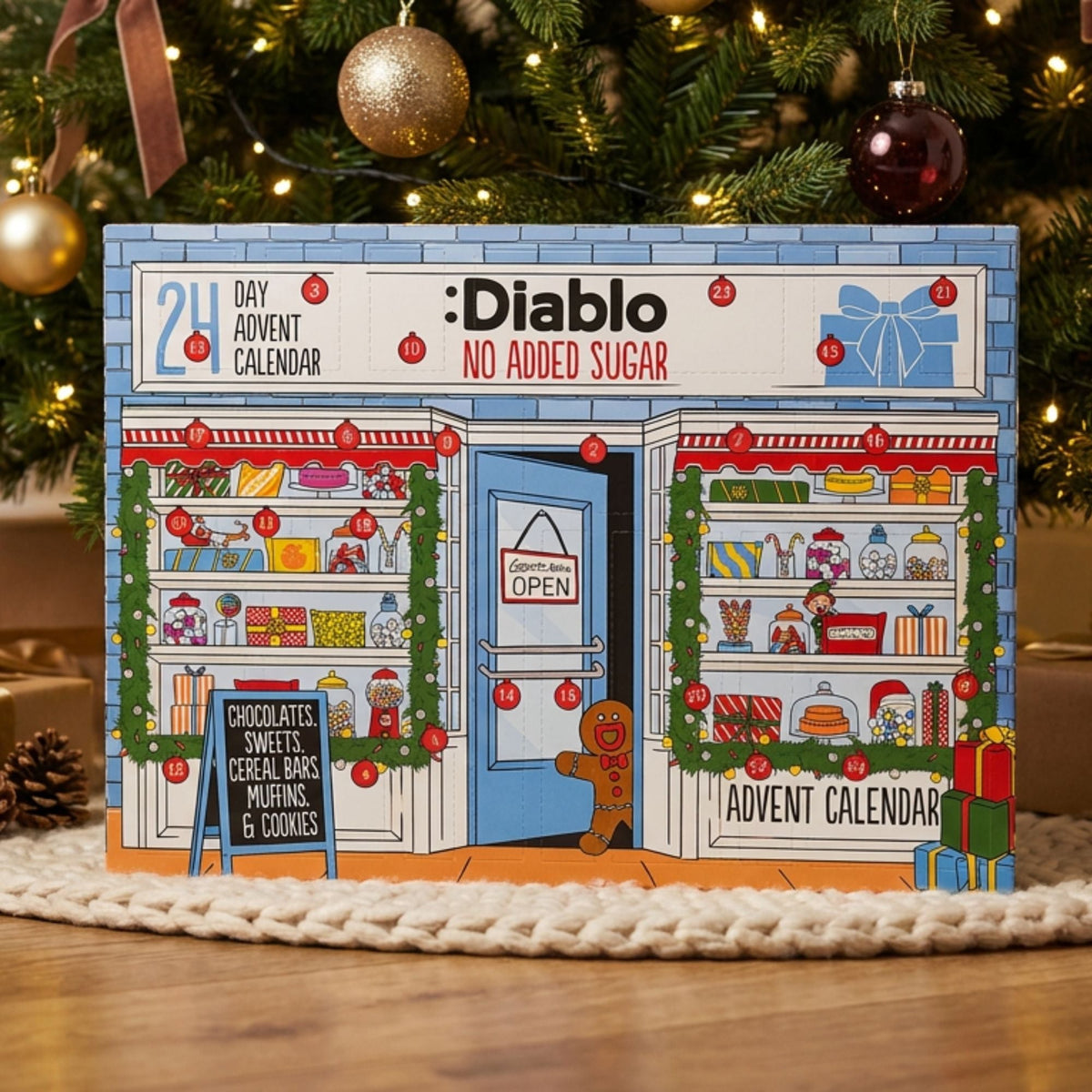 No Added Sugar 24 Day Advent Calendar 2026 Diablo Sugar Free