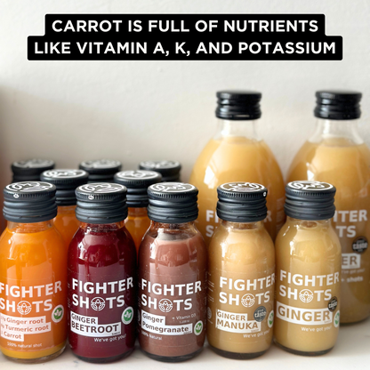 Carrot + Ginger + Turmeric Shot 12 x 60ml