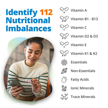 5Strands Nutrition Test – 112 Vitamins & Minerals | At-Home Hair Analysis | 4-Day Results