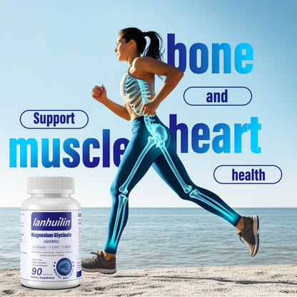 6-in-1 Magnesium Complex 420mg Glycinate | Sleep Support & High Absorption