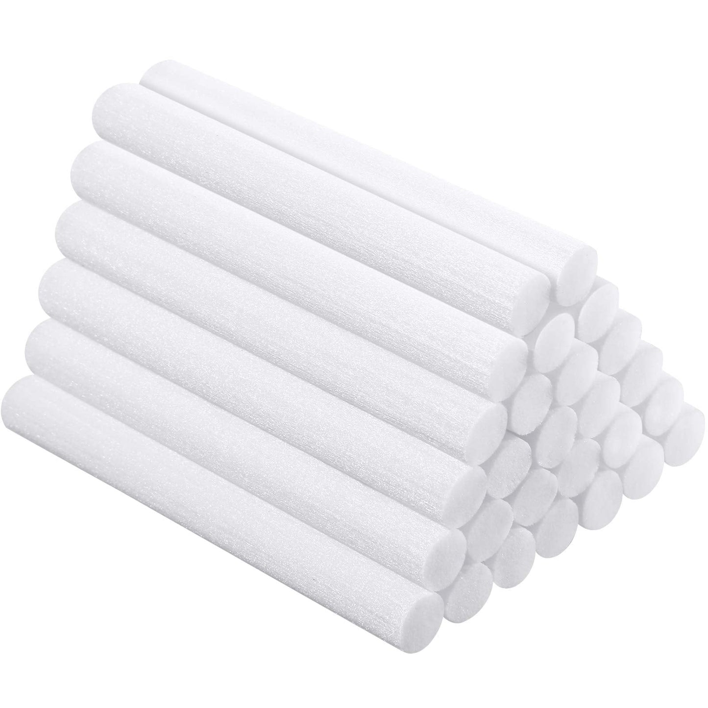 60 Pieces Car Diffuser Sponge Refill Sticks – Humidifier Filter Replacement Wick (2.75 x 0.31 in)