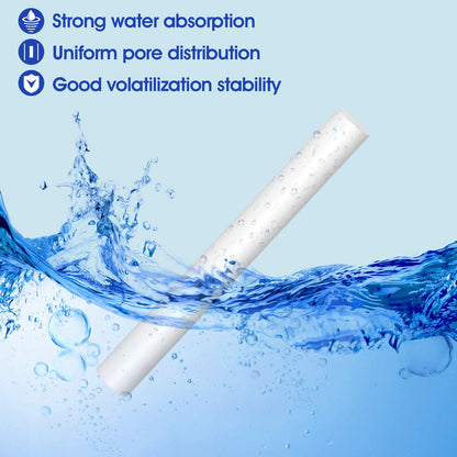60 Pieces Car Diffuser Sponge Refill Sticks – Humidifier Filter Replacement Wick (2.75 x 0.31 in)