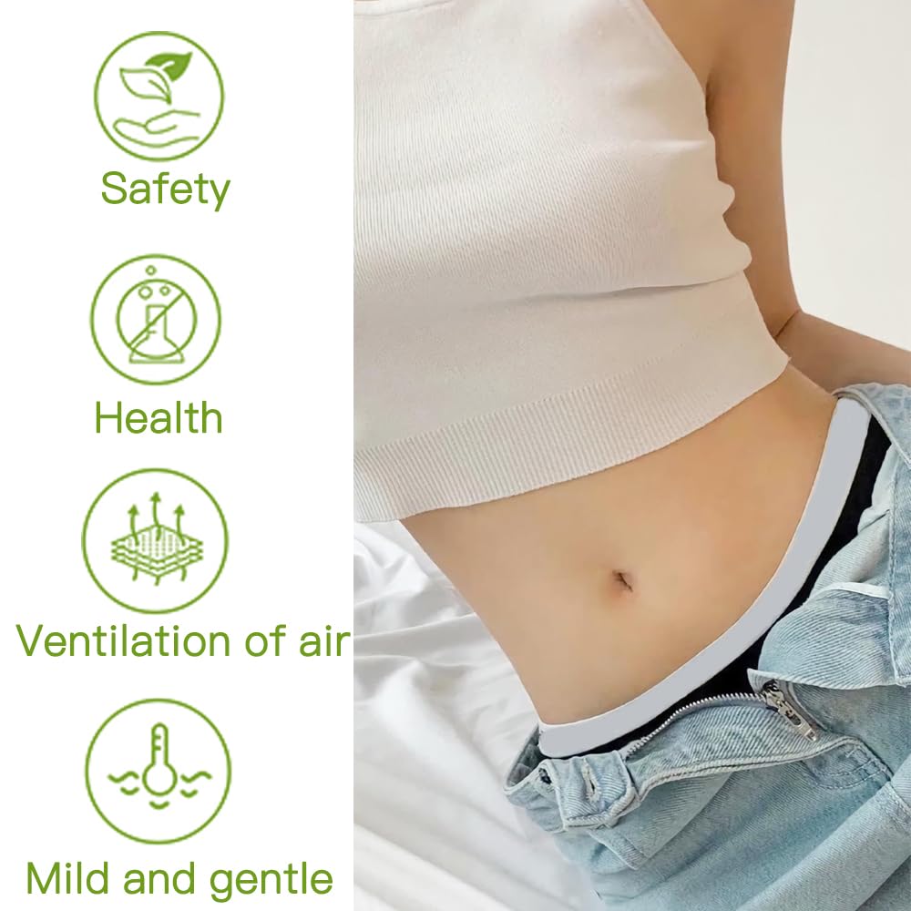 60pcs Natural Herbal Belly Button Patch with Magnet – Mugwort Navel Patch for Home Use