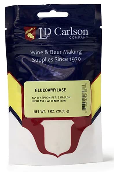 Home Brewing Supplies - 6108 Glucoamylase Enzyme - 1 Ounce