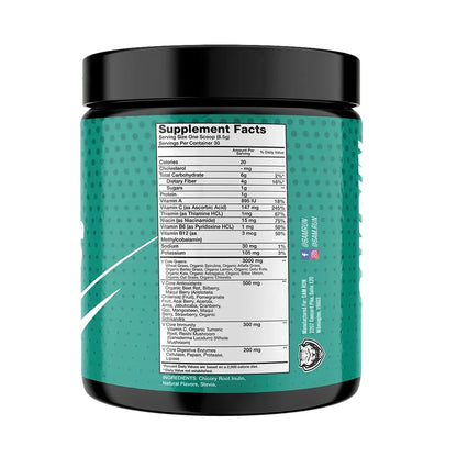 6AM Run Organic Plant-Based Super Greens Powder – Premium Superfood