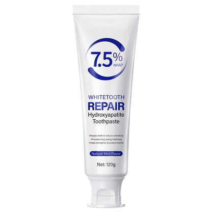 7.5% Hydroxyapatite Toothpaste – Enamel Protection, Fluoride-Free, Gentle Mint