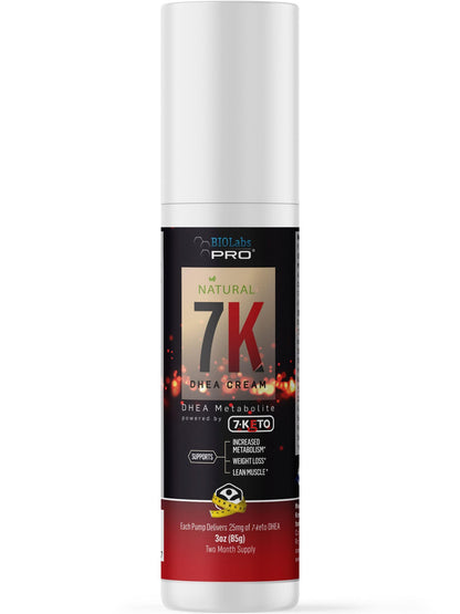 7-Keto DHEA Cream – All-Natural Fat Burner for Weight Loss & Lean Muscle