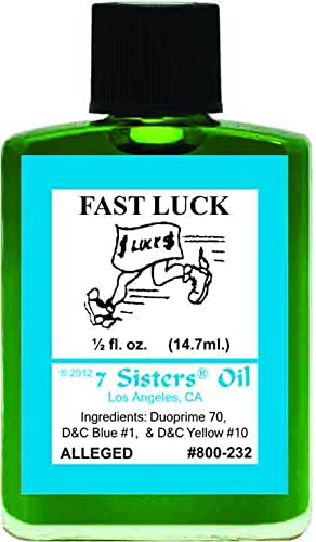 7 Sisters Fast Luck Oil – 1/2 fl oz | Quick Ritual Luck