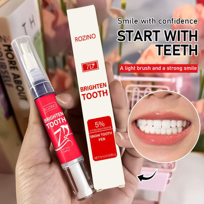 7D Brighten Tooth Whitening Pen – 5% Hydrogen Peroxide Snow Formula