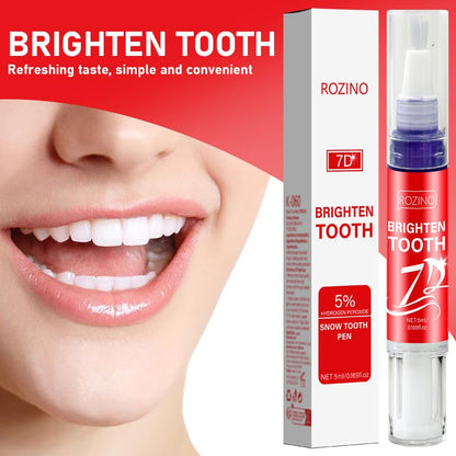 7D Brighten Tooth Whitening Pen – 5% Hydrogen Peroxide Snow Formula