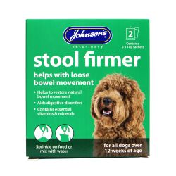 Johnson's Stool Firmer Dog 1X2SACH