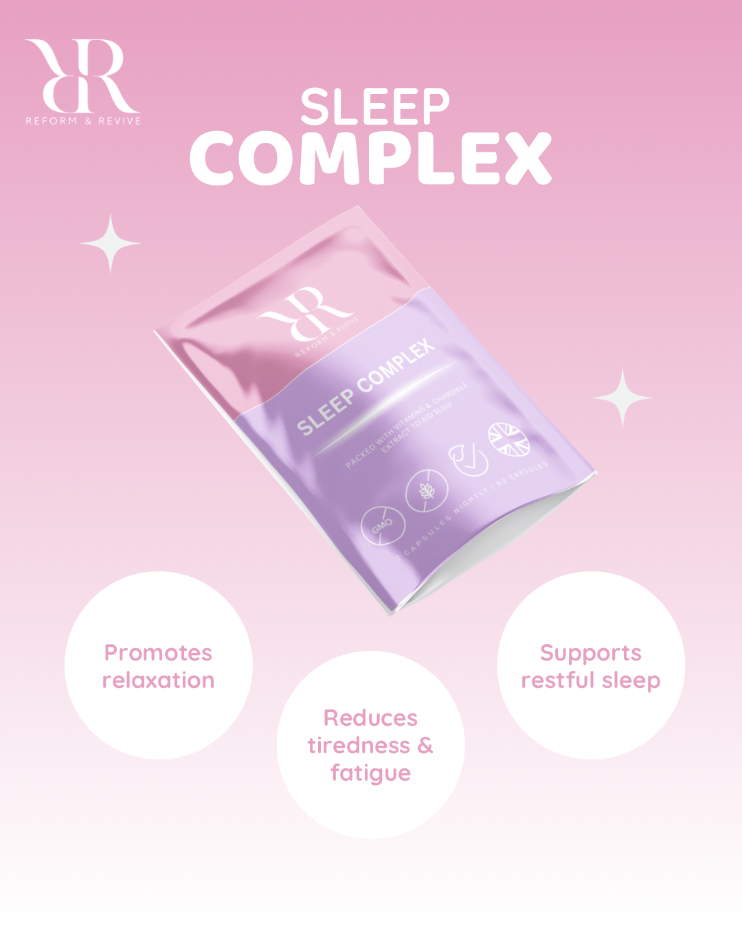 Sleep Complex+ Rest & Relaxation Support Reform and Revive