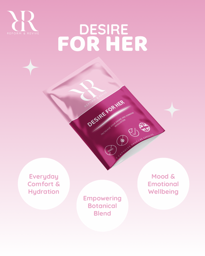 Desire for Her Daily Wellness &  Vitality Support Capsules