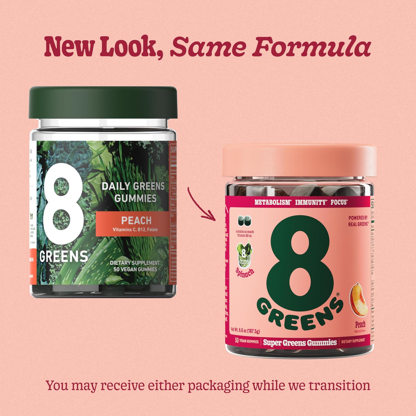 8Greens Supergreens Gummies – Organic Super Greens for Metabolism, Immunity & Focus