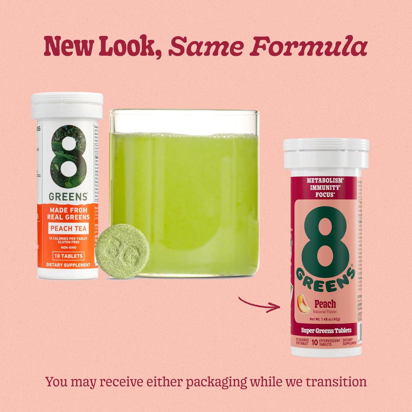 8Greens Supergreens Tablets | Metabolism, Immunity & Focus