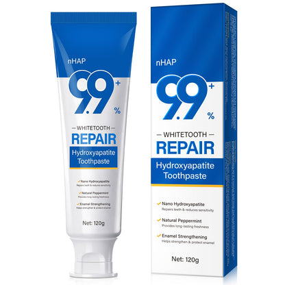 9.9% Hydroxyapatite Toothpaste – Enamel Protection, Fluoride-Free for Sensitive Teeth, Fresh Mint | 4.23 oz