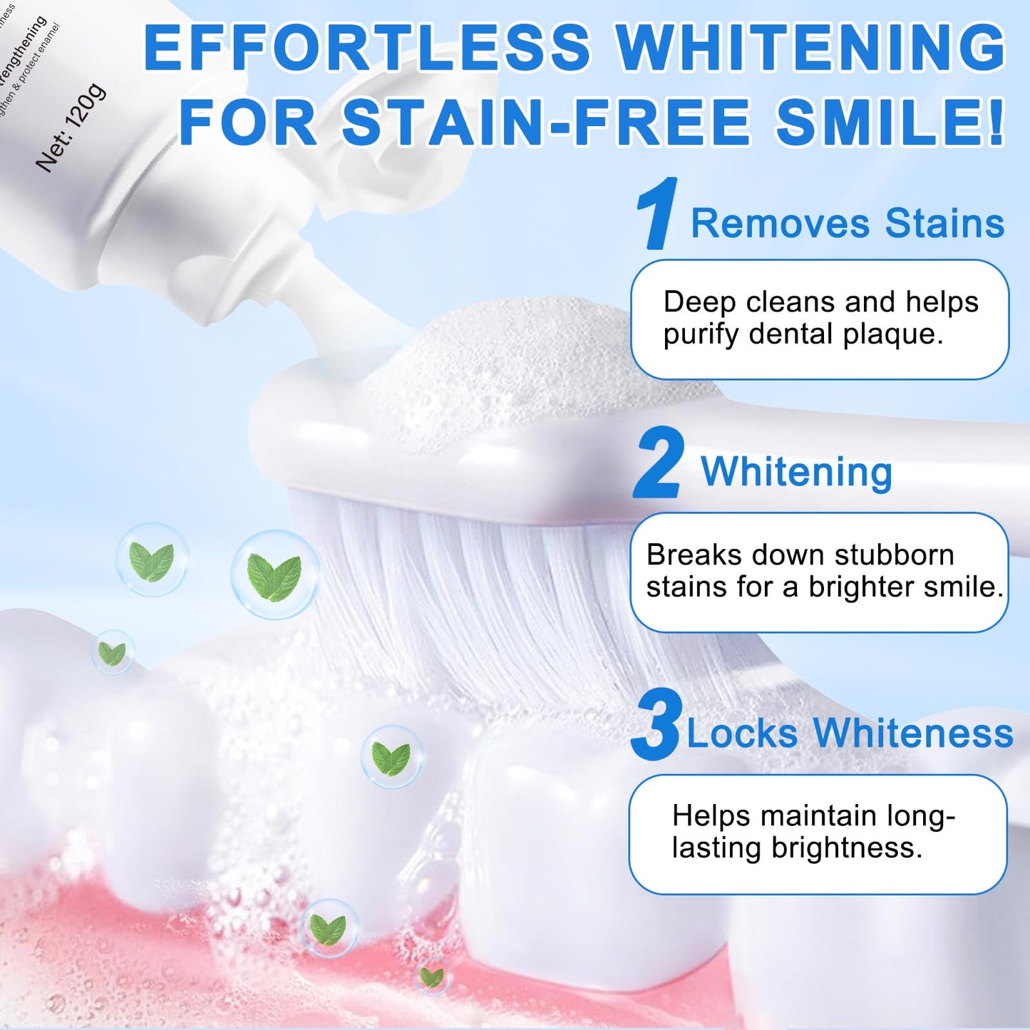 9.9% Hydroxyapatite Toothpaste – Enamel Protection, Fluoride-Free for Sensitive Teeth, Fresh Mint | 4.23 oz