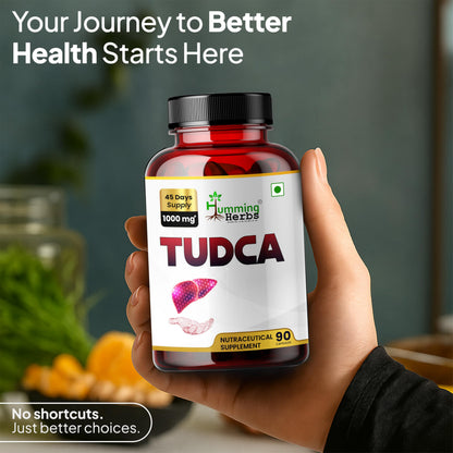 Humming Herbs TUDCA 1000MG – Tauroursodeoxycholic Acid (TUDCA) 90 Capsules