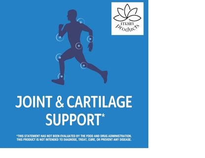 Joint Support 2430mg – Glucosamine, Chondroitin, MSM, Hyaluronic Acid (90 Capsules)