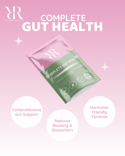 Complete Gut Health+ Digestive & Microbiome Support Reform and Revive