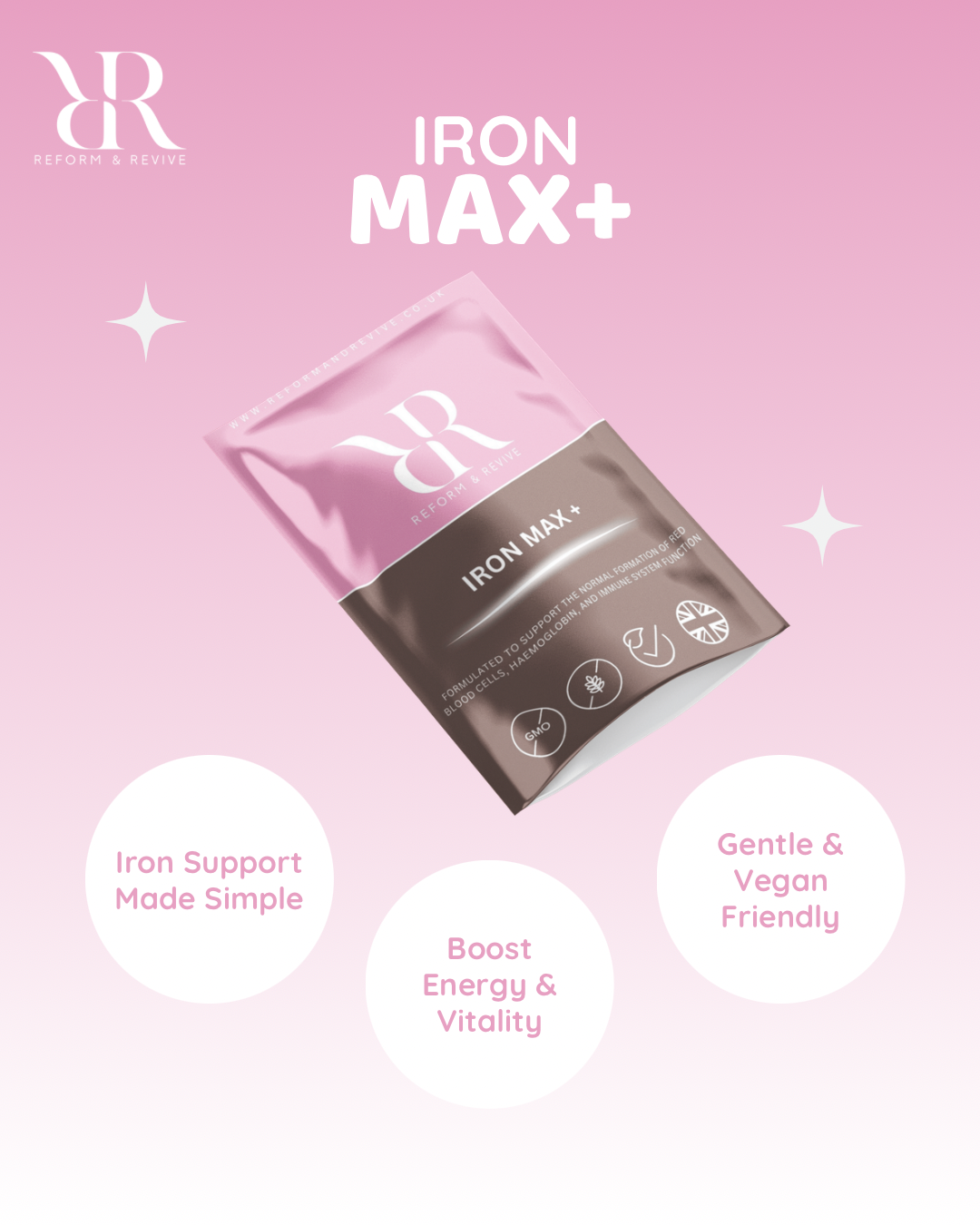 Iron Max + 30/180 tablets Reform and Revive