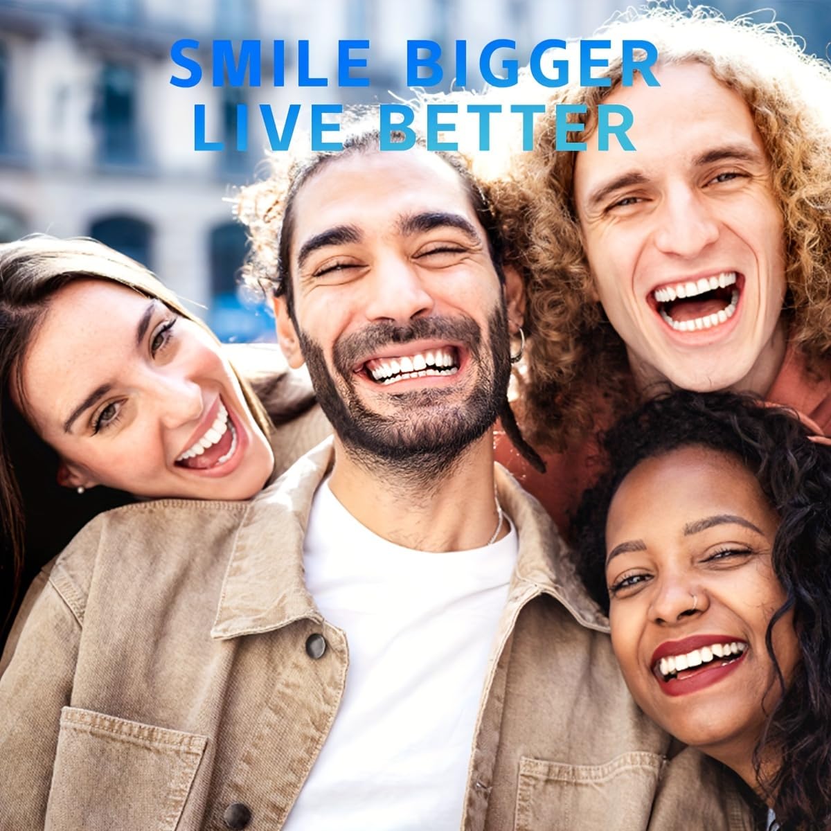 9D Sensitive Teeth Whitening Strips – Enamel-Safe, Fast Stain Removal for Coffee Drinkers & Smokers | 21 Pairs (42 Strips)