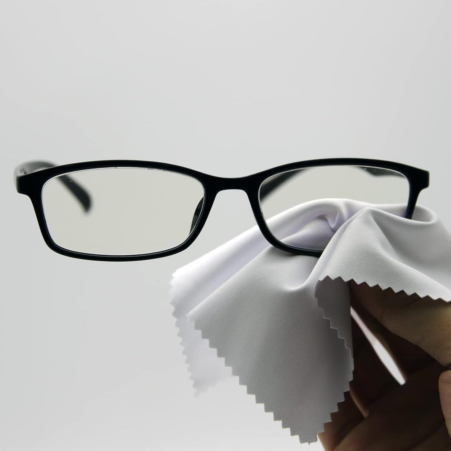 AAwipes Eyeglasses Cleaning Microfiber Cloths Bulk - 5.5x5.5, 5 Colors, 100 pcs, No Logo, Sublimation Blank (V1595)