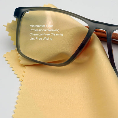 AAwipes Eyeglasses Cleaning Microfiber Cloths Bulk - 5.5x5.5, 5 Colors, 100 pcs, No Logo, Sublimation Blank (V1595)