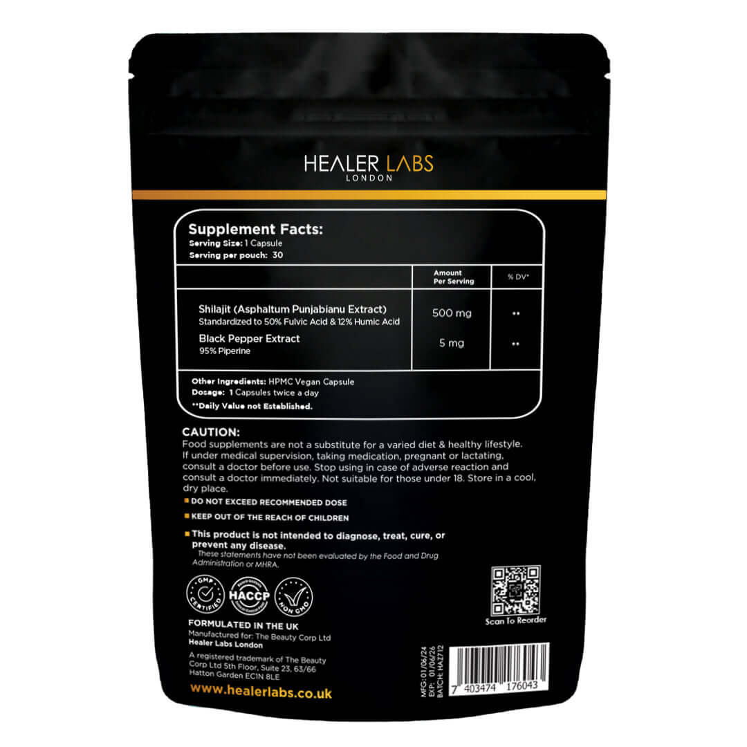 Himalayan Shilajit Healer Labs London