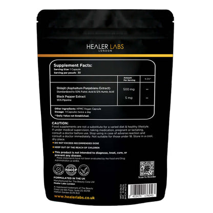 Himalayan Shilajit Healer Labs London
