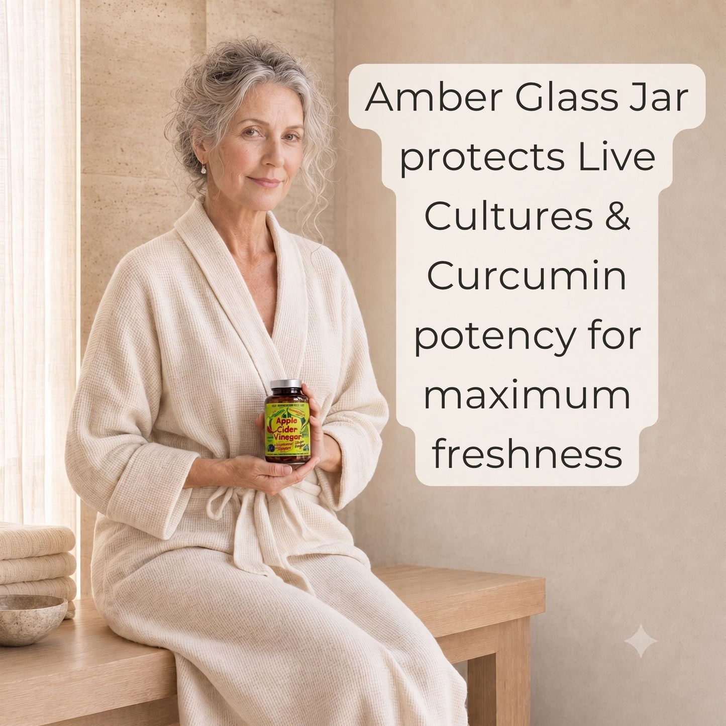 Apple Cider Vinegar with the Mother, Superfood, Biocultures & Berries Complex