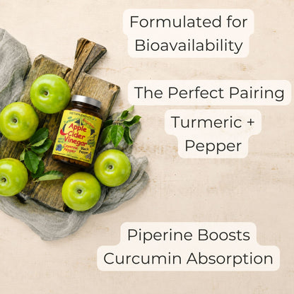 Apple Cider Vinegar with the Mother, Superfood, Biocultures & Berries Complex