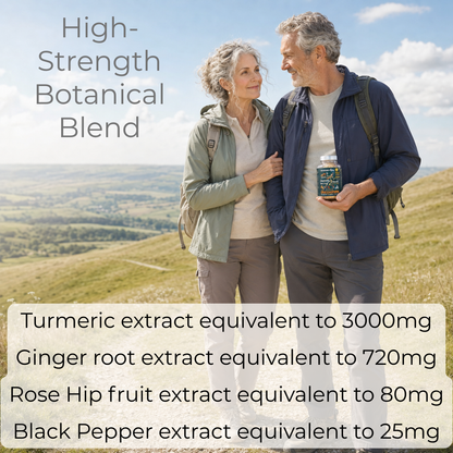 Glucosamine, Chondroitin, Turmeric, Vitamins & Minerals for the Bones & Joints