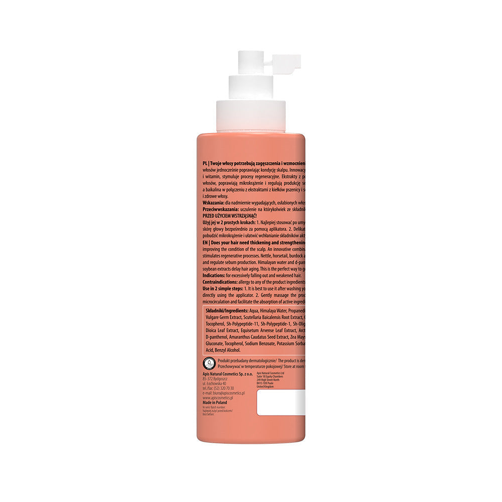 Apis Pick’N’Mix Hair Strengthening Scalp Serum | 150 ml Apis Natural Cosmetics UK