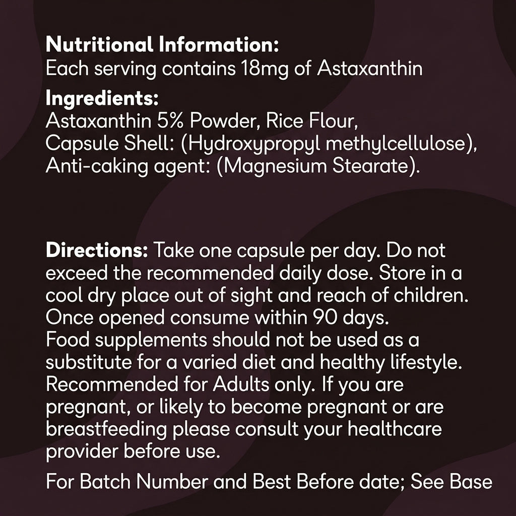 Verve Astaxanthin 18mg