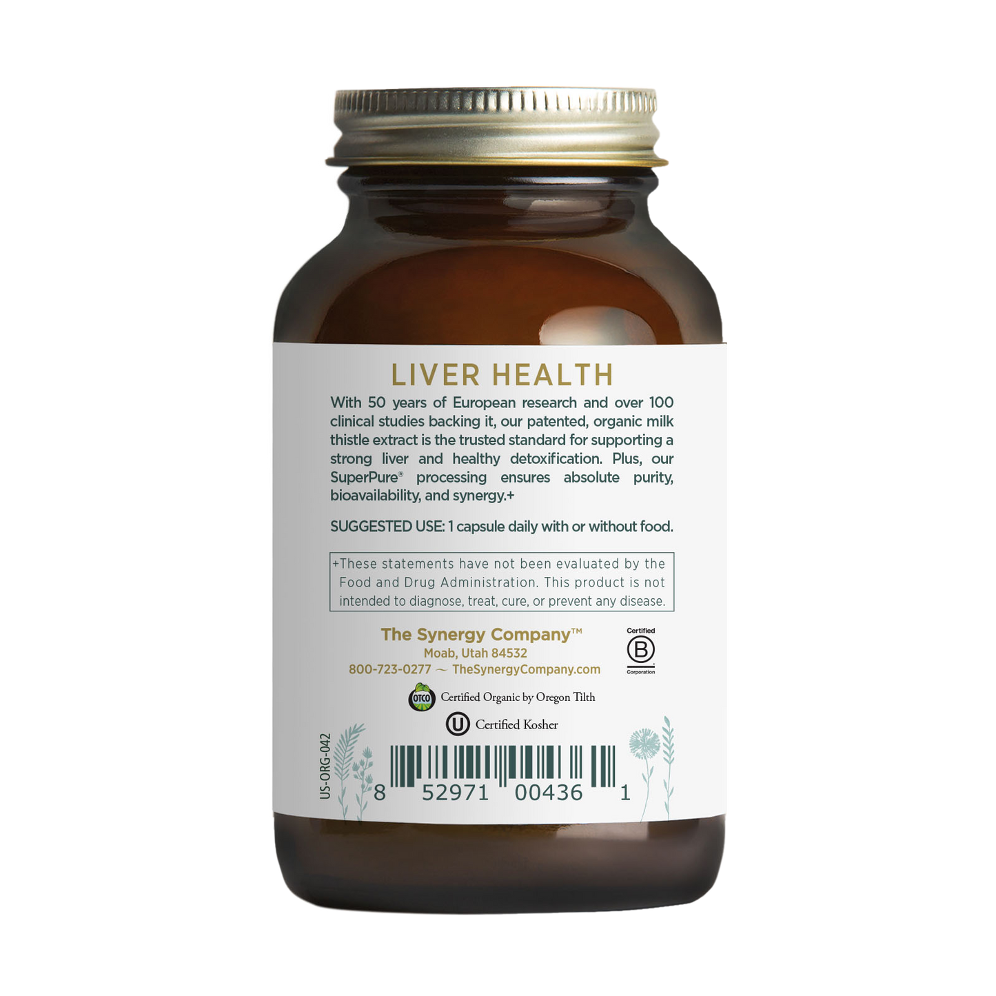 Pure Synergy SuperPure® Milk Thistle