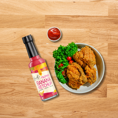 Filipino Style Banana Ketchup | Sweet & Tangy Perfection | Upgrade Your Burger