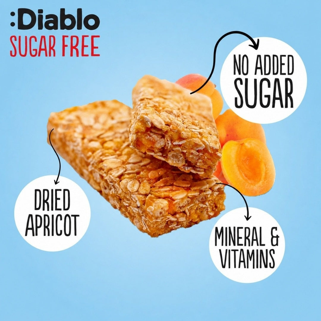 Apricot Muesli Bar Diablo Sugar Free