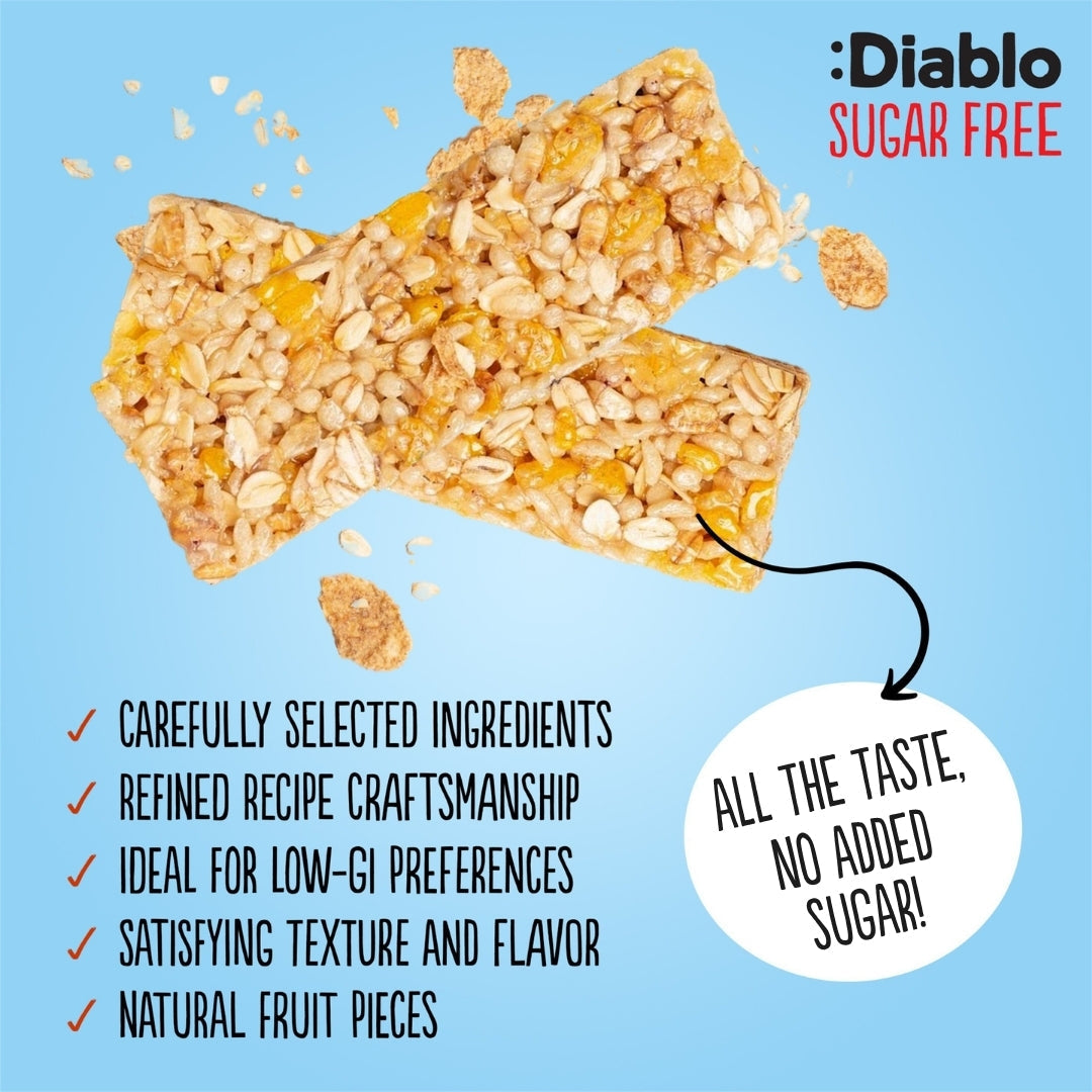 Apricot Muesli Bar Diablo Sugar Free