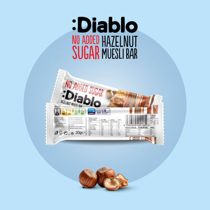 Hazelnut Muesli Bar Diablo Sugar Free