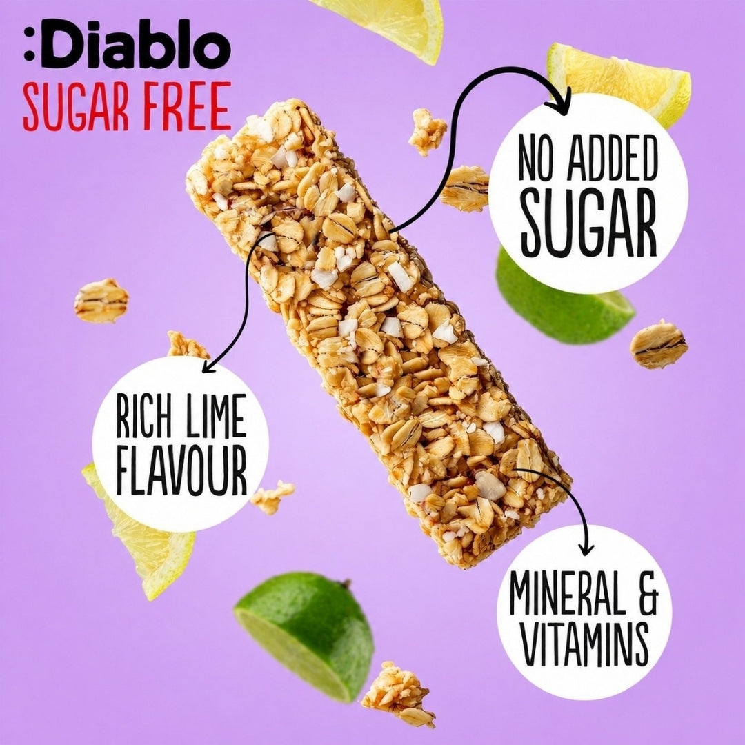 Lime Muesli Bar Diablo Sugar Free