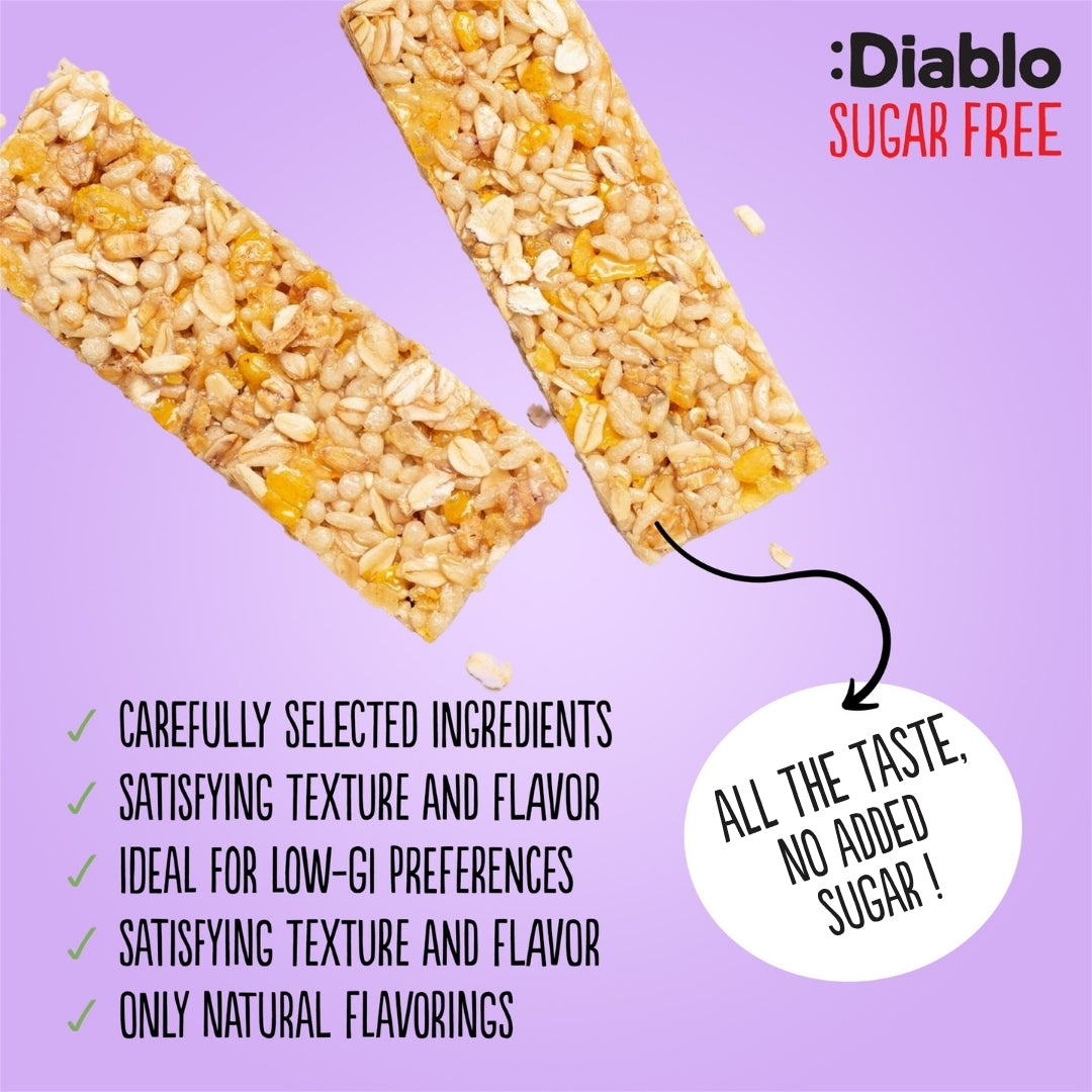 Lime Muesli Bar Diablo Sugar Free