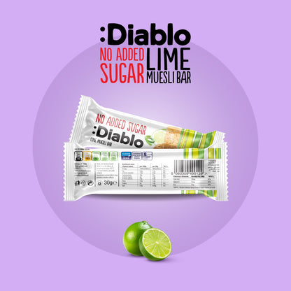 Lime Muesli Bar Diablo Sugar Free