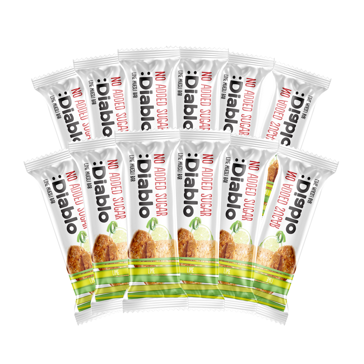 Lime Muesli Bar Diablo Sugar Free