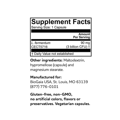 BioGaia Elactia Breastfeeding Probiotic - Lactation Support for Mom & Baby | 30 Count
