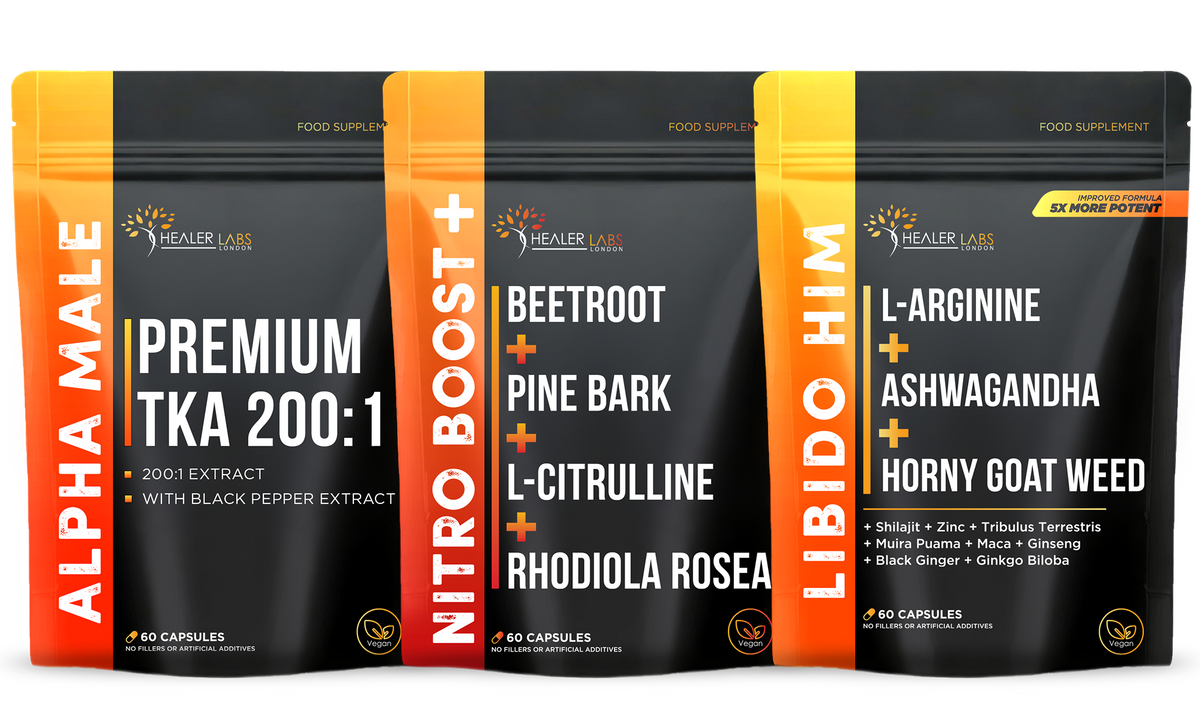 Male Performance Stack Healer Labs London